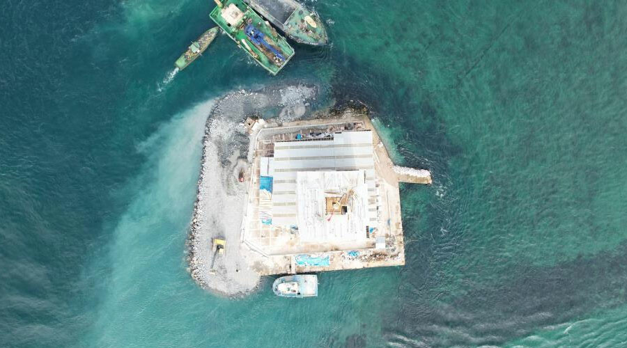 Türk bayrağı ortaya çıktı! Restorasyonu devam eden Kız Kulesi'nden yeni görüntü… Türk bayrağı ortaya çıktı! Restorasyonu devam eden Kız Kulesi'nden yeni görüntü…