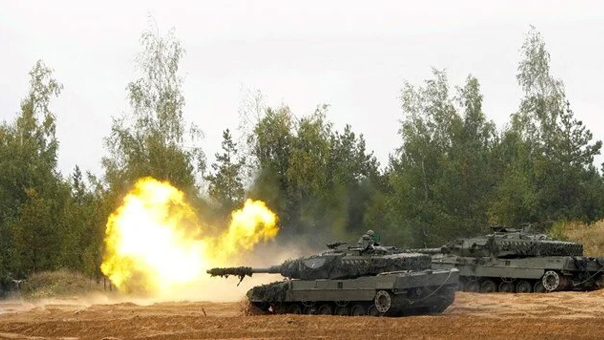 Almanya onayladı! Ukrayna'ya Leopard 2 tankları gönderecek Almanya onayladı! Ukrayna'ya Leopard 2 tankları gönderecek