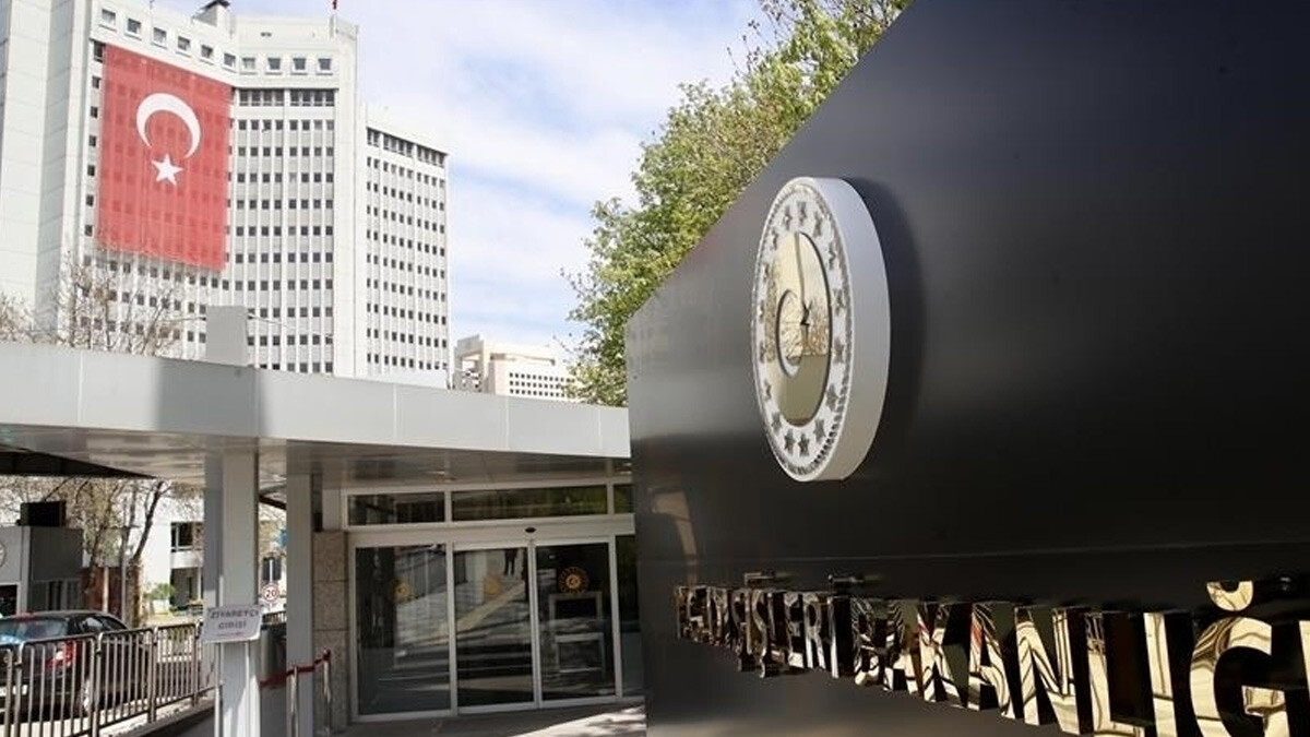 Dışişeleri Bakanlığı'ndan İsrail'e tepki Dışişeleri Bakanlığı'ndan İsrail'e tepki