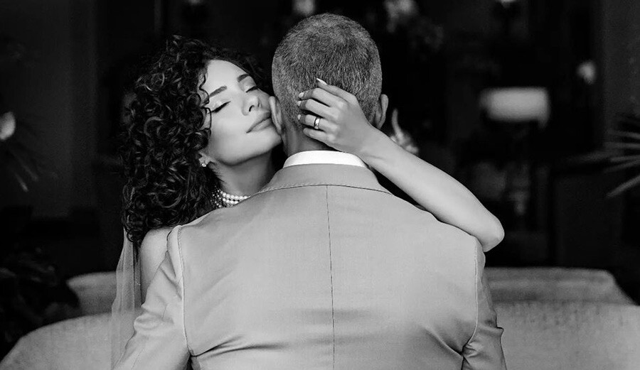 Özcan Deniz kendisinden 22 yaş küçük Samar Dadgar ile gizlice evlendi! İşte ilk fotoğraf…