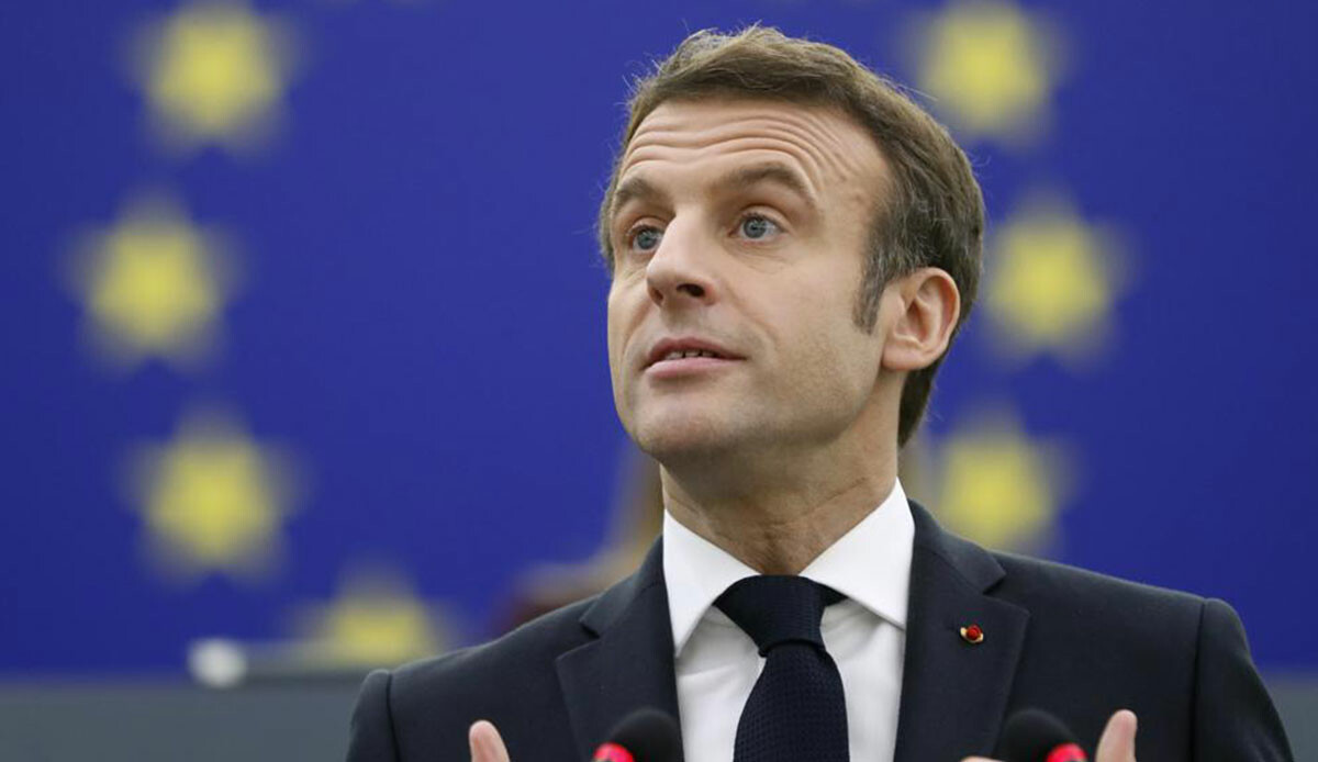 Macron: Rusya ile konuşmaya devam edeceğim