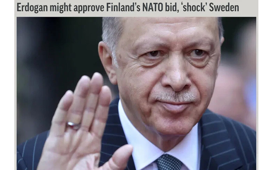 Cumhurbaşkanı Erdoğan’ın İsveç resti dünya basınında! ‘Sinyal verdi’