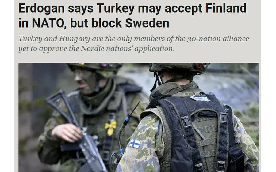 Cumhurbaşkanı Erdoğan’ın İsveç resti dünya basınında! ‘Sinyal verdi’