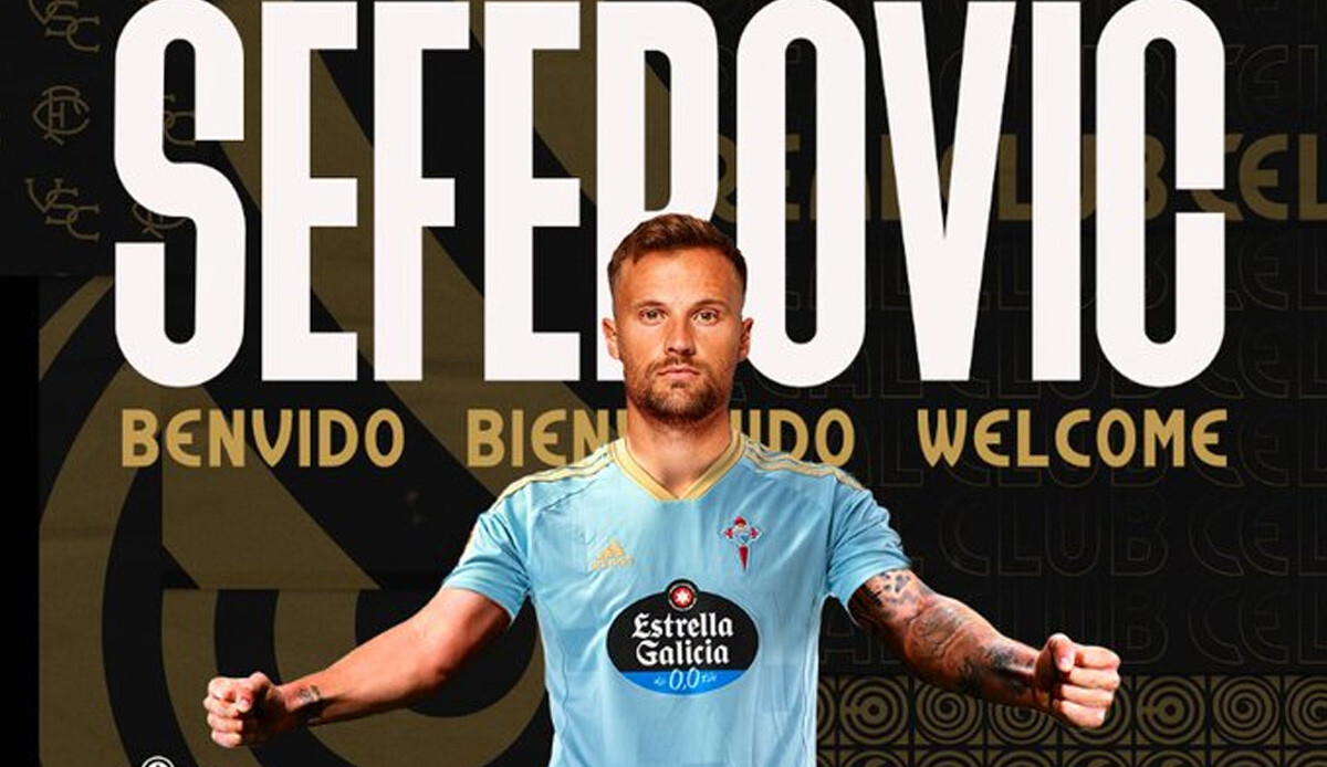 Haris Seferovic Celta Vigo'ya imza attı! Türkiye kariyerini gol atamadan tamamladı Haris Seferovic Celta Vigo'ya imza attı! Türkiye kariyerini gol atamadan tamamladı