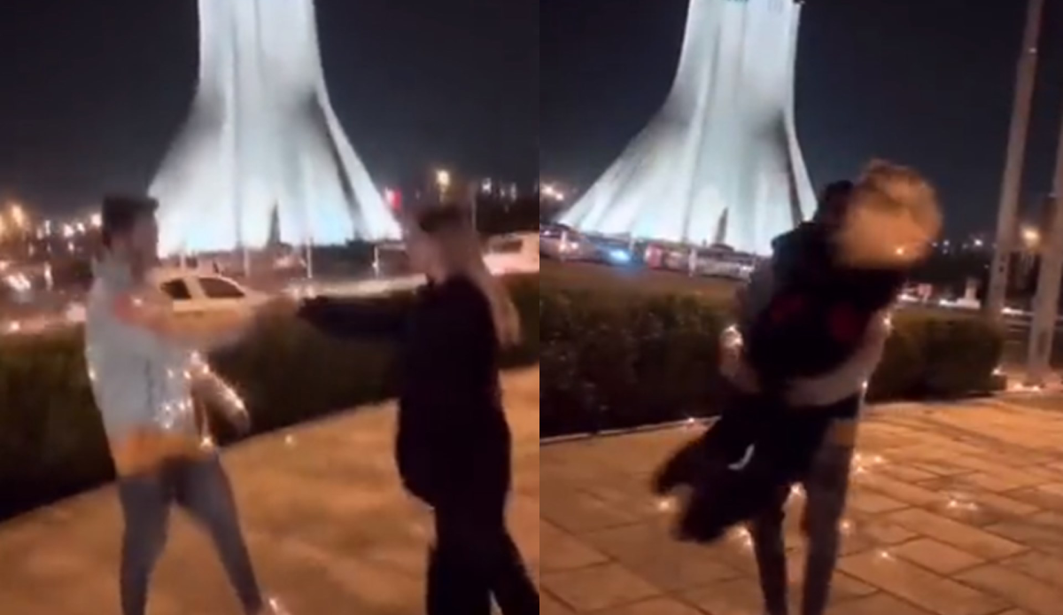 Azadi Kulesi’nin önünde dansa 21 yıl hapis Azadi Kulesi’nin önünde dansa 21 yıl hapis