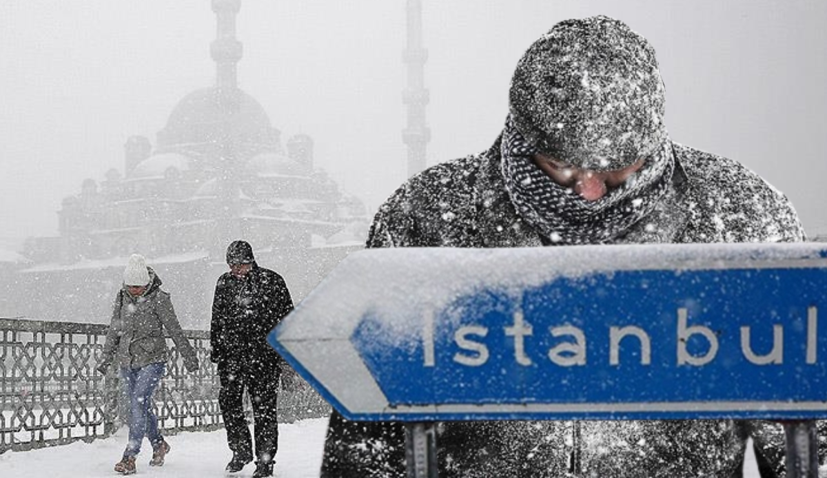 Kar fırtınası geliyor! İstanbul için tarih verildi… Gerçek kış başlıyor