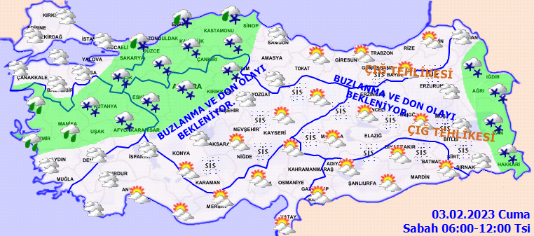Meteoroloji’den İstanbul dahil birçok ile kar yağışı uyarısı! Sıcaklıklar düşecek, her yer bembeyaz olacak (3 Şubat hava durumu raporu) Meteoroloji’den İstanbul dahil birçok ile kar yağışı uyarısı! Sıcaklıklar düşecek, her yer bembeyaz olacak (3 Şubat hava durumu raporu)