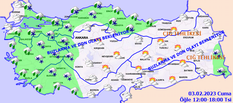 Meteoroloji’den İstanbul dahil birçok ile kar yağışı uyarısı! Sıcaklıklar düşecek, her yer bembeyaz olacak (3 Şubat hava durumu raporu) Meteoroloji’den İstanbul dahil birçok ile kar yağışı uyarısı! Sıcaklıklar düşecek, her yer bembeyaz olacak (3 Şubat hava durumu raporu)
