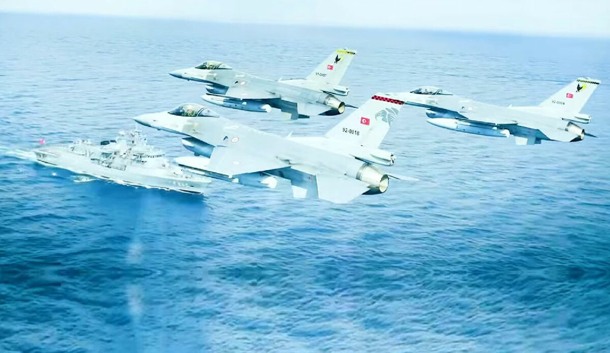 NATO&#039;dan Türk savaş uçaklarının fotoğrafıyla dikkat çeken mesaj!