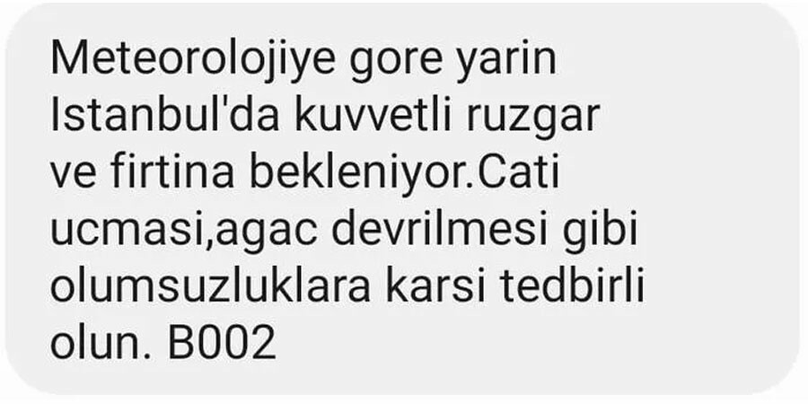 AFAD'dan İstanbul için son dakika uyarısı! Herkese kısa mesaj gönderildi