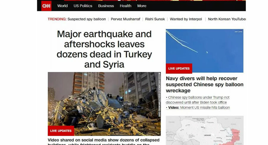 Türkiye'deki 7,4 büyüklüğündeki deprem dünya basınının manşetlerinde Türkiye'deki 7,4 büyüklüğündeki deprem dünya basınının manşetlerinde