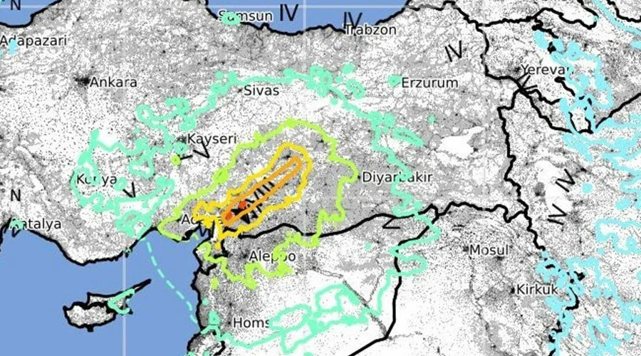 Kahramanmaraş’dan Mısır’a…  Deprem 13 milyon nüfusu etkiledi! Kahramanmaraş’dan Mısır’a…  Deprem 13 milyon nüfusu etkiledi!