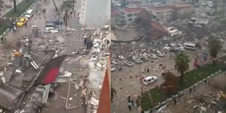 Kahramanmaraş depreminin boyutu gün ağarınca ortaya çıktı! Kahramanmaraş depreminin boyutu gün ağarınca ortaya çıktı!