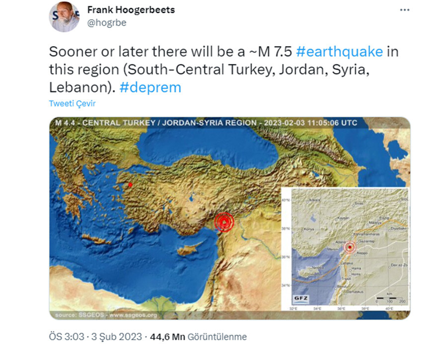 İtalyan deprem uzmanı 'Kozmik Felaket' diyerek açıkladı: Türkiye 3 metre hareket etti İtalyan deprem uzmanı 'Kozmik Felaket' diyerek açıkladı: Türkiye 3 metre hareket etti