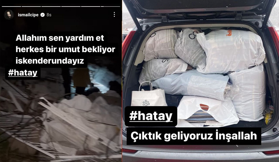 Galatasaraylı İsmail Çipe memleketi Hatay'a giderek arama kurtarma çalışmalarına katıldı Galatasaraylı İsmail Çipe memleketi Hatay'a giderek arama kurtarma çalışmalarına katıldı