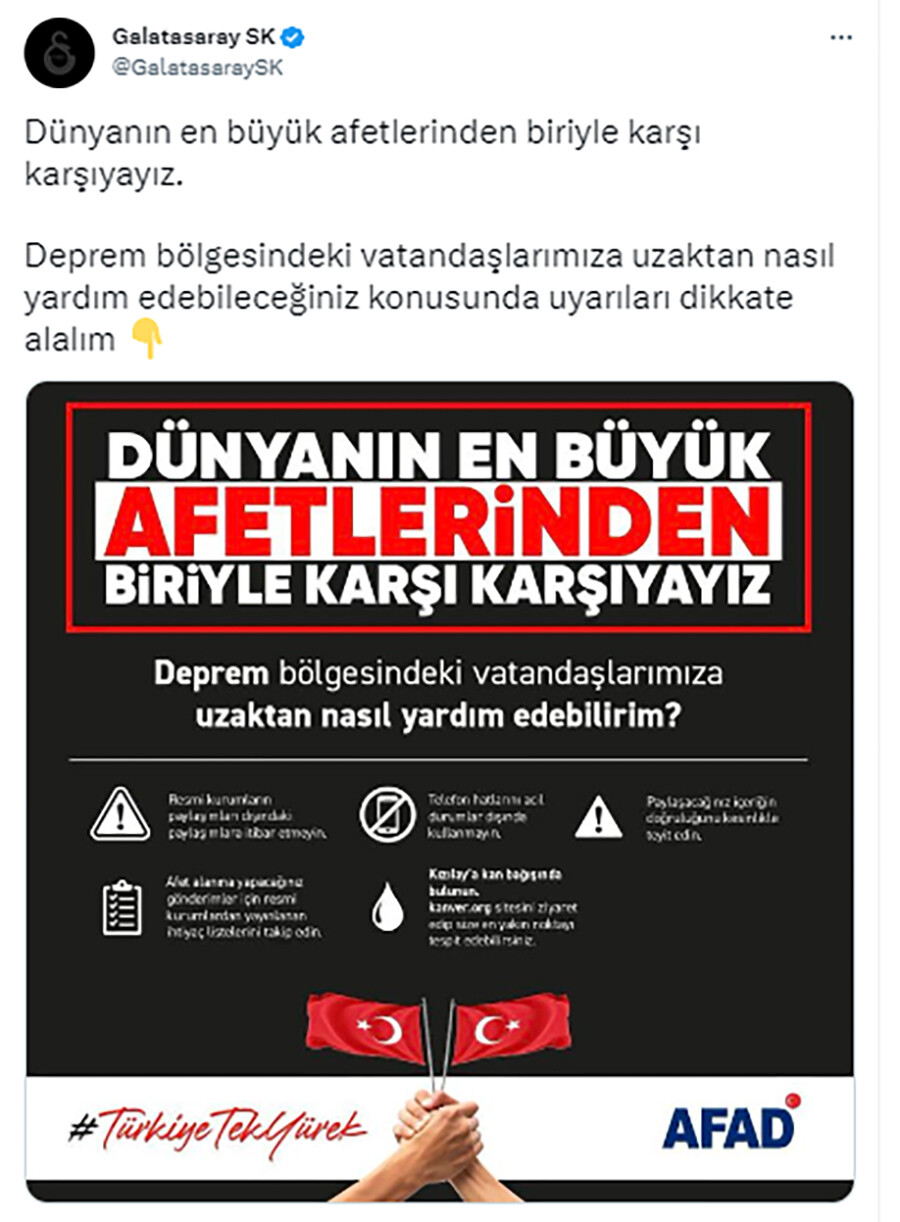 AFAD yardım bahanesi ile dolandıranlara karşı uyardı AFAD yardım bahanesi ile dolandıranlara karşı uyardı