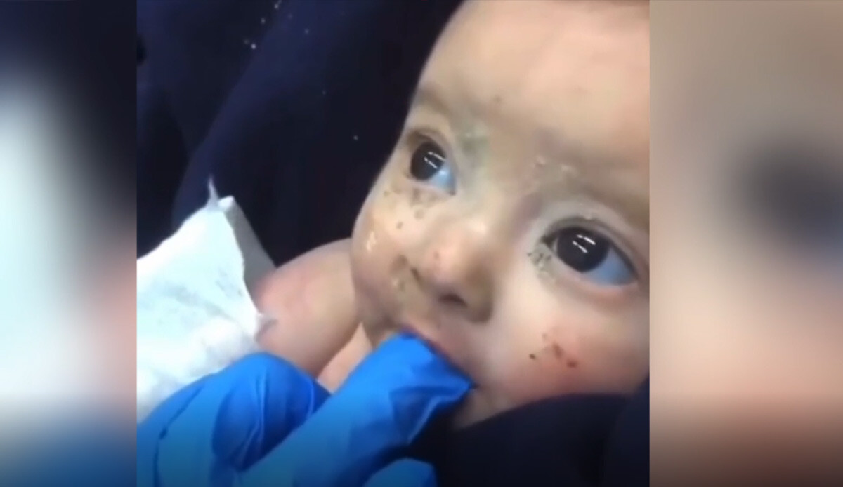 Umut olan kurtuluş… Enkazın altında acıkan bebek Türkiye’yi ağlattı