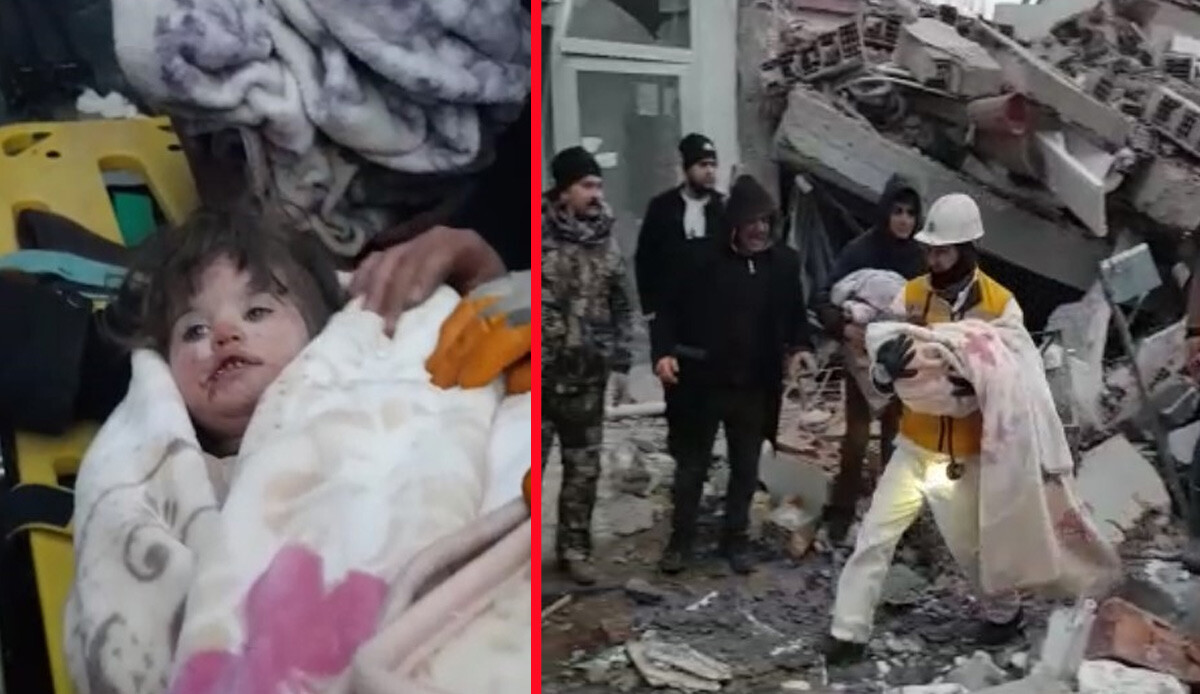 Enkazdan kurtarılan küçük kızın “Seni kurtaracağız” diyen madenciye verdiği cevap yürek sızlattı