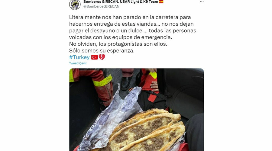 İspanyol ekipten duygulandıran paylaşım: Asıl kahraman sizsiniz İspanyol ekipten duygulandıran paylaşım: Asıl kahraman sizsiniz