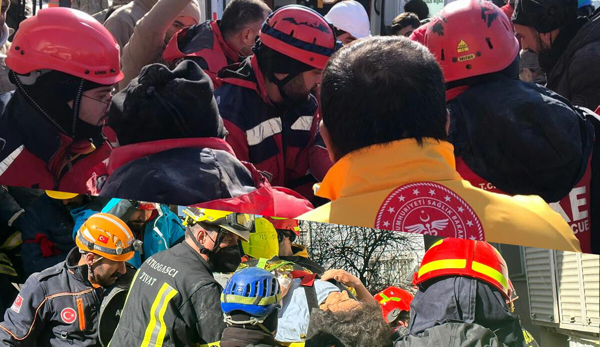 Hatay ve Malatya’dan 80 saat sonra çifte mutluluk! Enkazdan sağ çıktılar