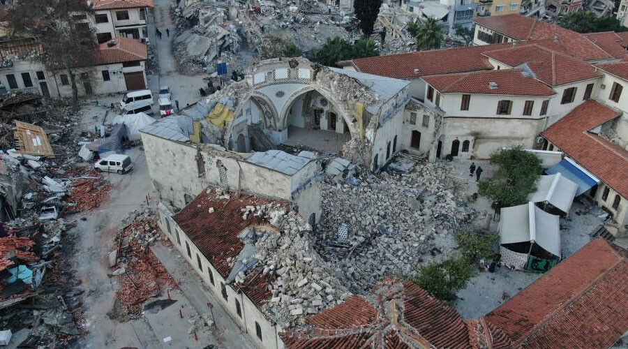 Anadolu’nun bilinen ilk camilerindendi… 14 asırlık ibadethane depremde yıkıldı!