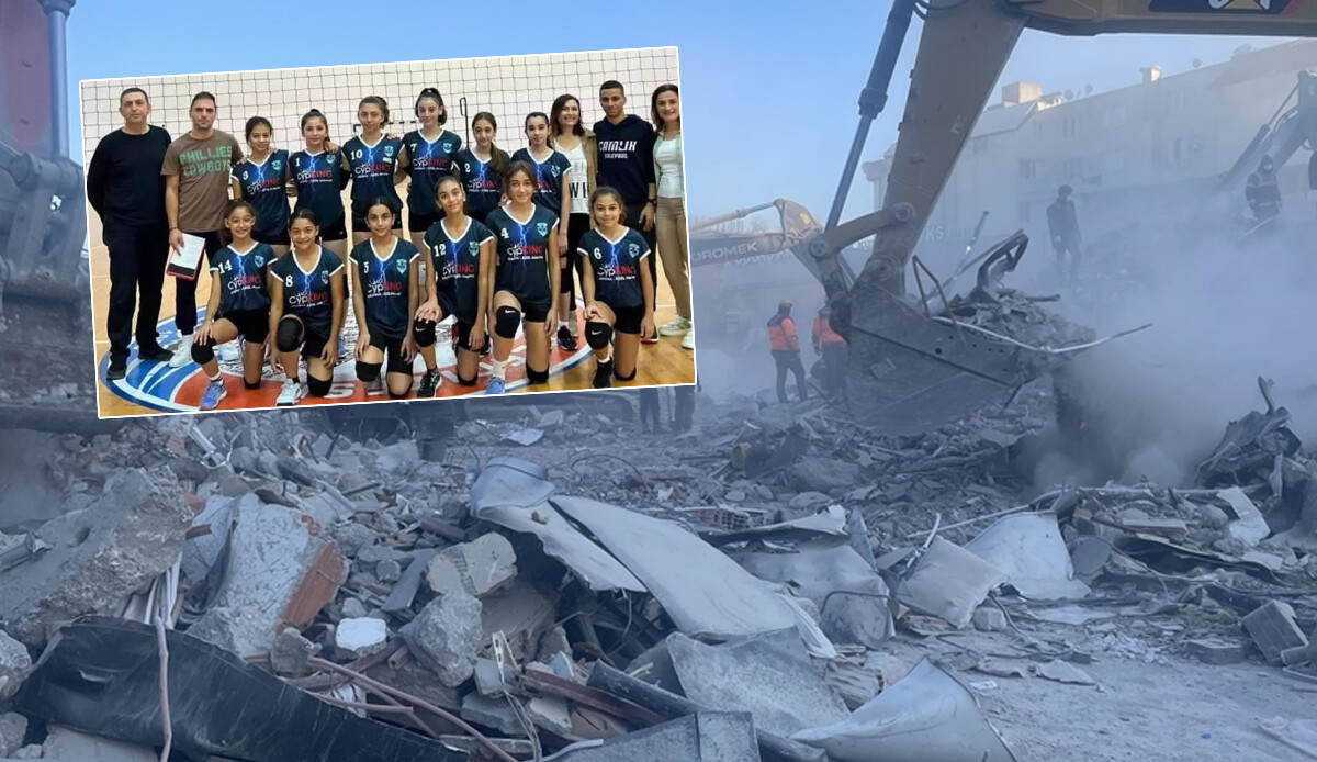 Adıyaman'daki otelin enkazında kalan KKTC voleybol takımı kafilesinden 16 kişi hayatını kaybetti Adıyaman'daki otelin enkazında kalan KKTC voleybol takımı kafilesinden 16 kişi hayatını kaybetti