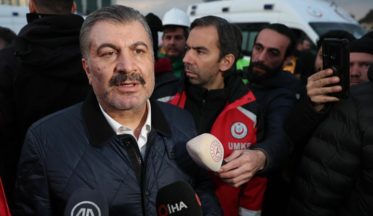 Son dakika: Bakan Koca, depremin güncel bilançosunu açıkladı: Vefat sayısı 20 bini aştı Son dakika: Bakan Koca, depremin güncel bilançosunu açıkladı: Vefat sayısı 20 bini aştı