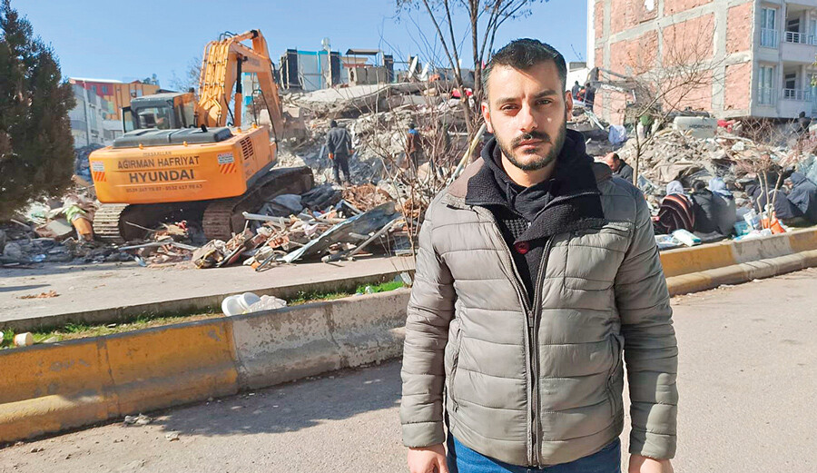 Eskişehir'den Adıyaman'a geldi, ailesini enkazdan çıkardı