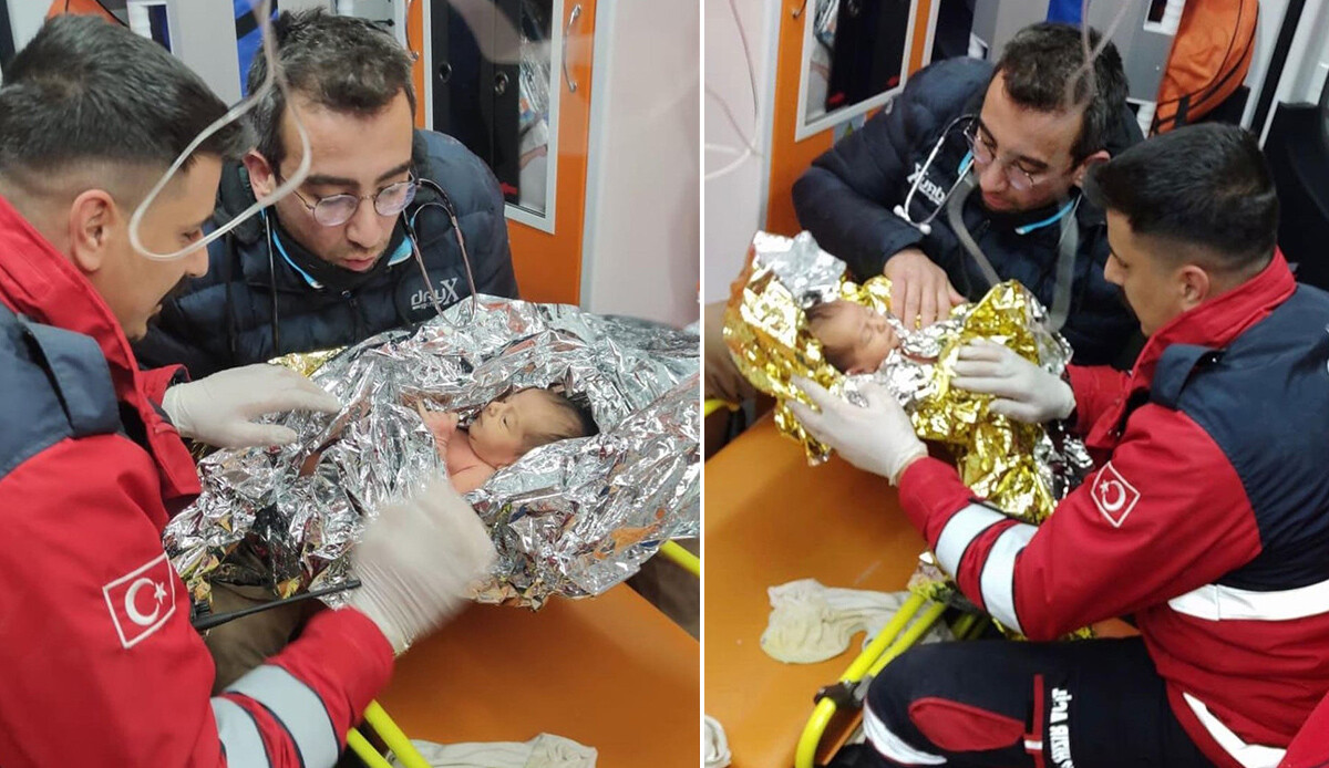 10 günlük Yağız Ulaş bebek umudun adı oldu! 90 saat sonra enkazdan sağ çıkarıldı 10 günlük Yağız Ulaş bebek umudun adı oldu! 90 saat sonra enkazdan sağ çıkarıldı