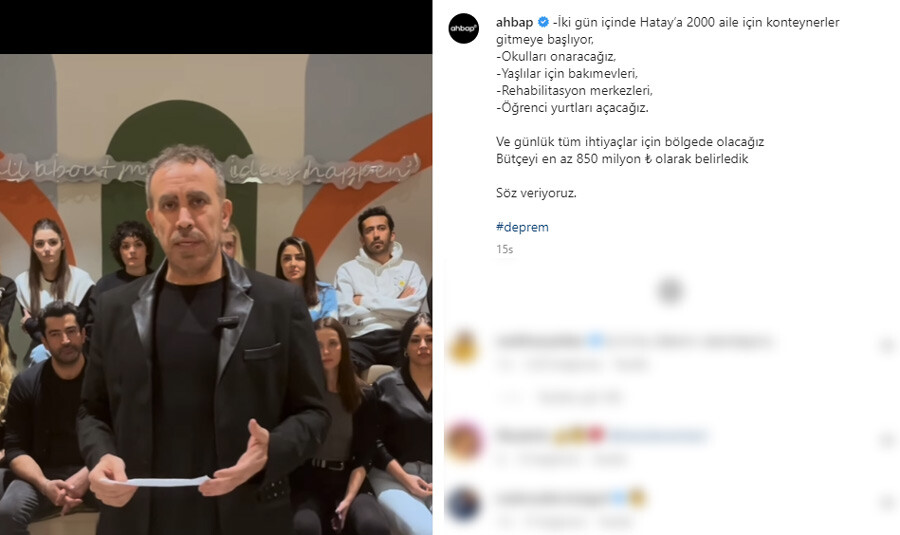 Haluk Levent, AHBAP’a yapılan 850 milyon TL’lik bağışı nasıl kullanacaklarını kalem kalem açıkladı Haluk Levent, AHBAP’a yapılan 850 milyon TL’lik bağışı nasıl kullanacaklarını kalem kalem açıkladı