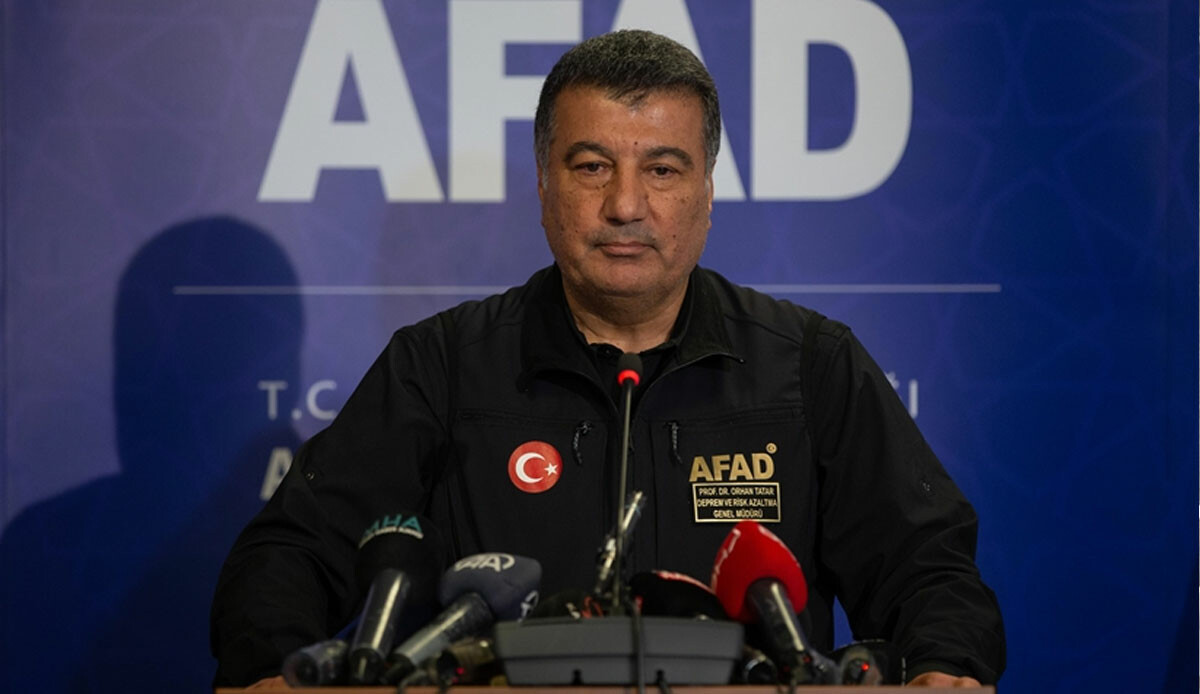 AFAD Deprem ve Risk Azaltma Genel Müdürü Tatar: İki depremin açığa çıkardığı enerji 500 atom bombasının enerjisine sahip