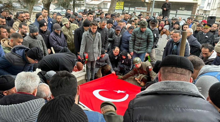 Çorum şehidini ebediyete uğrladı!
