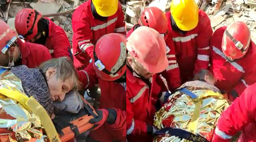 Hatay'da 152. saatte gelen inanılmaz kurtuluş! 85 yaşında hayata böyle tutundu: 30 santim aralıkta günlerce dayandı Hatay'da 152. saatte gelen inanılmaz kurtuluş! 85 yaşında hayata böyle tutundu: 30 santim aralıkta günlerce dayandı