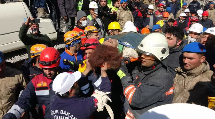 Asrın felaketinde 12'inci gün! Bilanço ağırlaşıyor: Can kaybı 38 bin 44'e yükseldi Asrın felaketinde 12'inci gün! Bilanço ağırlaşıyor: Can kaybı 38 bin 44'e yükseldi