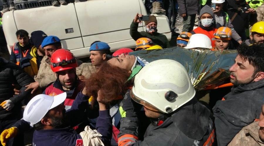 İnanılmaz kurtuluşun adresi Adıyaman: Rukiye 153 saat sonra enkazdan çıkarıldı!