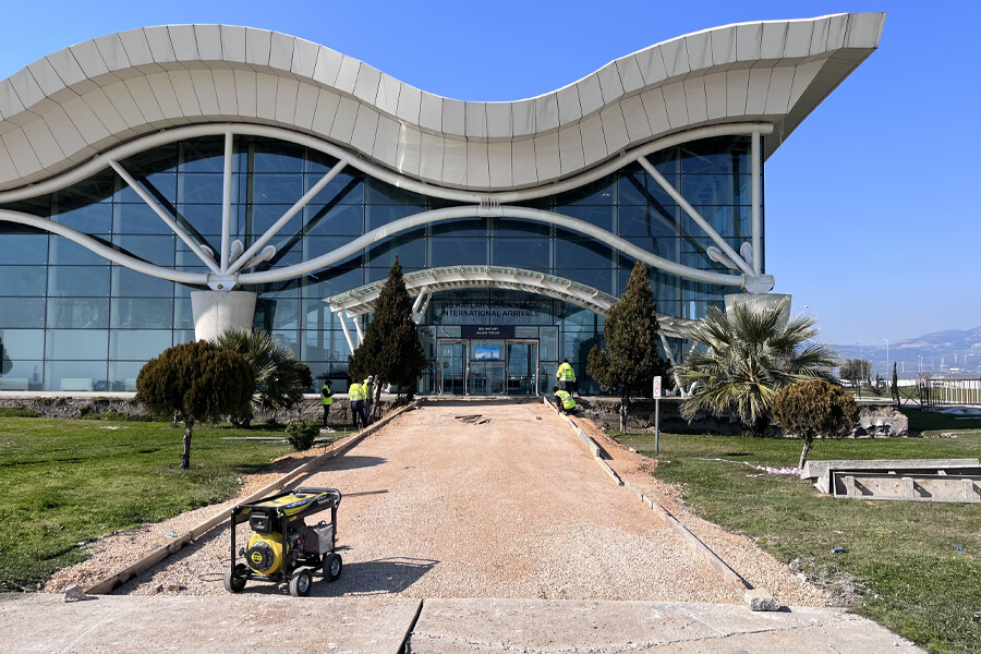 Hatay Havalimanı onarılarak yeniden uçuşa hazır hale getirildi