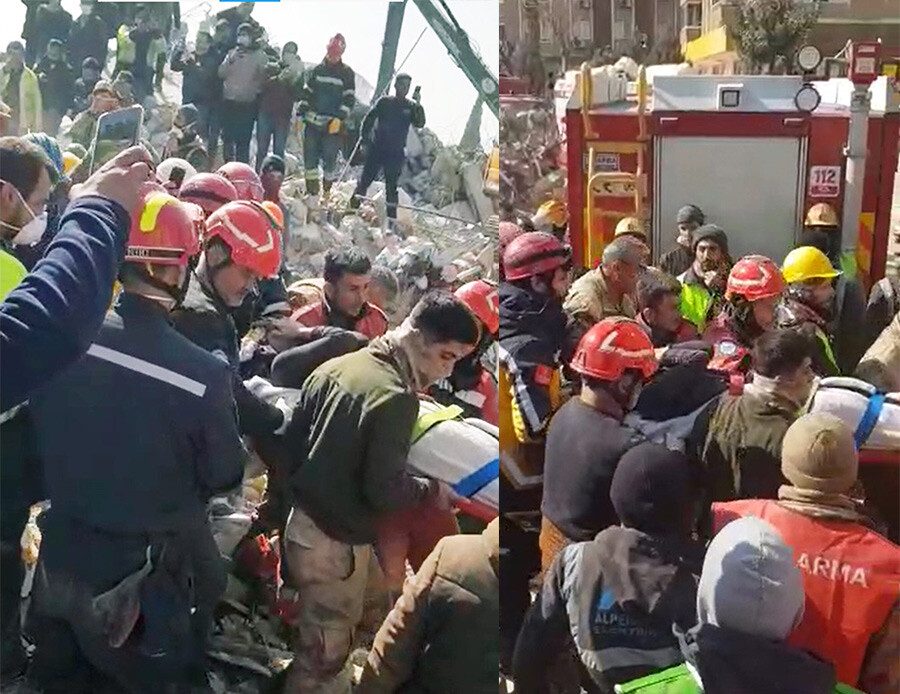 Son dakika deprem haberleri: Türkiye'ye umut oldular! Depremin 8. gününde sevindiren haberler peş peşe geldi Son dakika deprem haberleri: Türkiye'ye umut oldular! Depremin 8. gününde sevindiren haberler peş peşe geldi