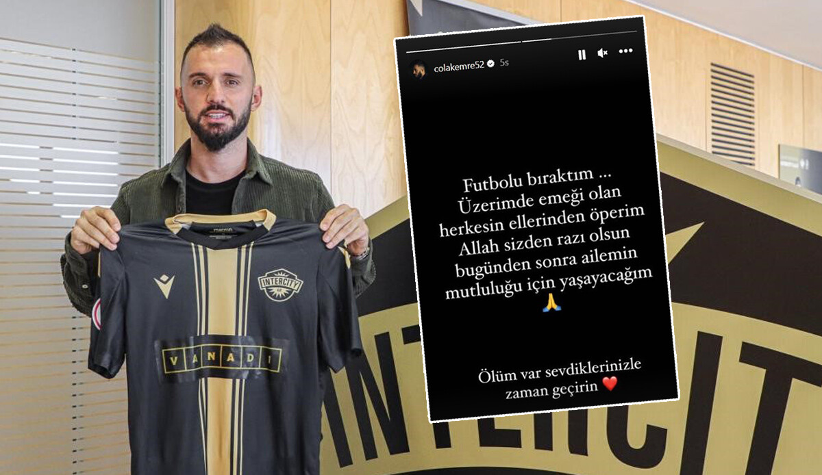 Emre Çolak &#039;ölüm var&#039; diyerek erken yaşta futbolu bıraktı