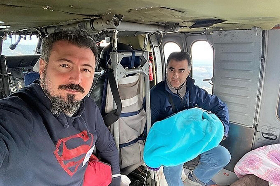 Hatay'da depremin simgelerinden olan Ömer ve Umut bebeğin tedavileri olumlu ilerliyor Hatay'da depremin simgelerinden olan Ömer ve Umut bebeğin tedavileri olumlu ilerliyor