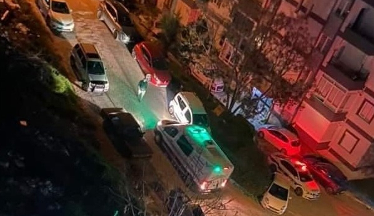 Dayısını bıçaklayıp öldürdü, polis ekipleri tarafından kıskıvrak yakalandı