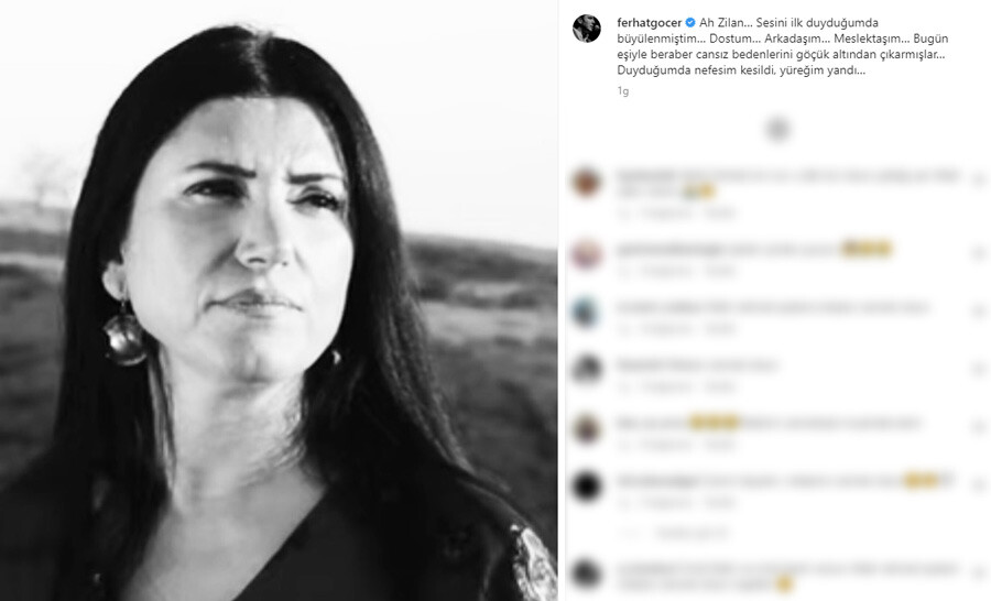 Ferhat Göçer’den dostuna veda: Cansız bedenini göçük altından çıkarmışlar, yüreğim yandı Ferhat Göçer’den dostuna veda: Cansız bedenini göçük altından çıkarmışlar, yüreğim yandı