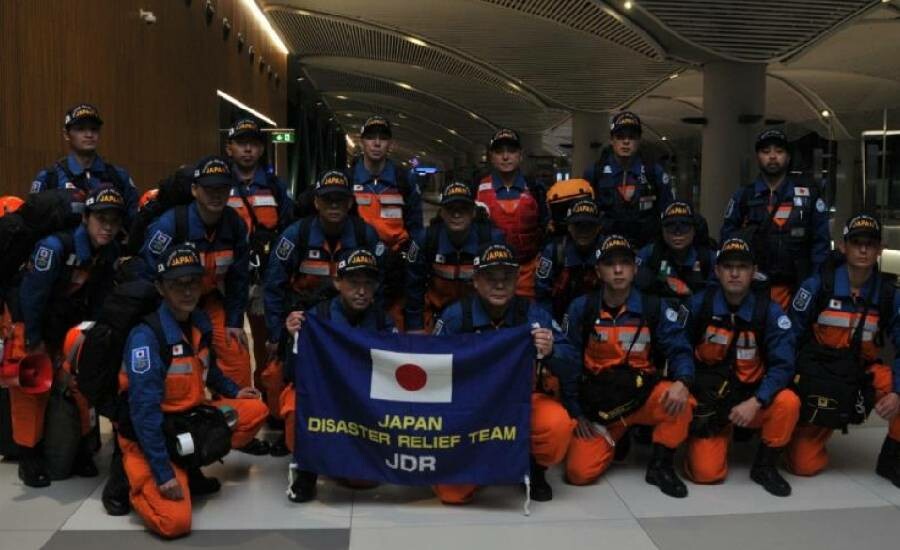 Japon Yarbay: Türk halkına destek olmak için geldim aksine sizlerden güç aldım