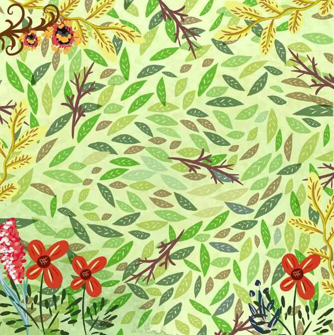 Süre: 9 saniye! Yaprakların arasındaki tırtılı bulan dikkatini kanıtlıyor