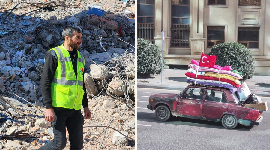 Azerbaycan’da çekilen fotoğrafı ile depremin simgesi oldu: Evsizlik nedir biliyorum Azerbaycan’da çekilen fotoğrafı ile depremin simgesi oldu: Evsizlik nedir biliyorum