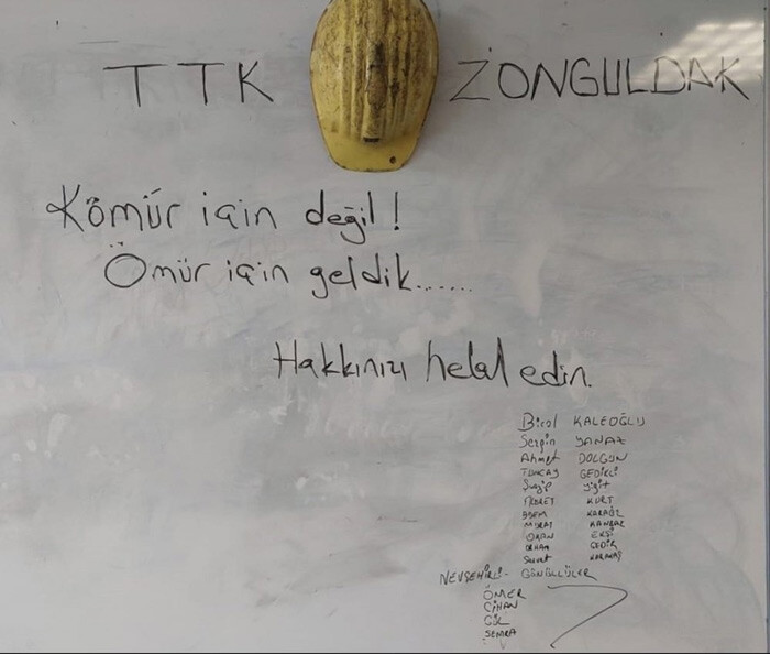 Demet Özdemir’den maden işçilerine teşekkür: Sizi unutmayacağız Demet Özdemir’den maden işçilerine teşekkür: Sizi unutmayacağız