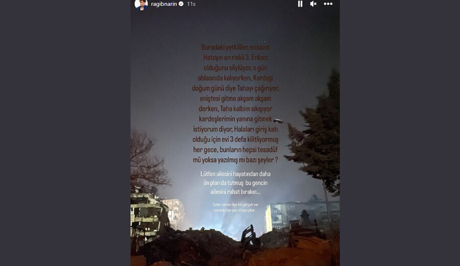 Taha Duymaz’ın enkaz başında bekleyen yakın arkadaşı paylaştı: Zaman diye bir gerçek var, her şey ortaya çıkar