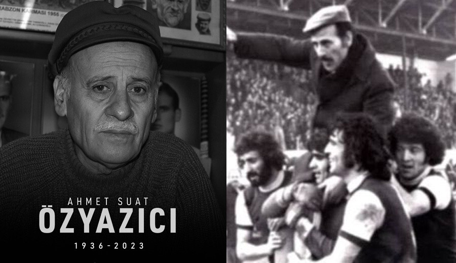 Trabzonspor efsanesi Ahmet Suat Özyazıcı 87 yaşında hayatını kaybetti Trabzonspor efsanesi Ahmet Suat Özyazıcı 87 yaşında hayatını kaybetti