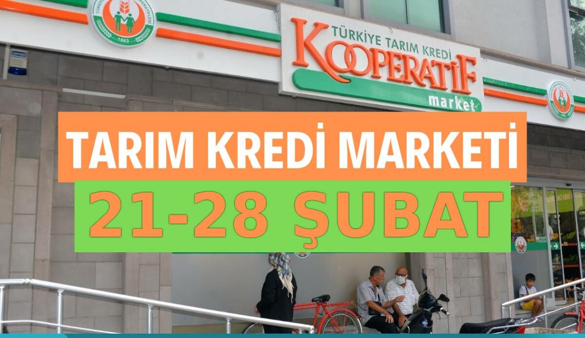 Tarım Kredi Kooperatifi Market indirimleri 21 ŞUBAT SALI 2023! İndirim rüzgârı