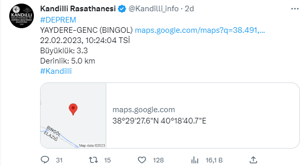 Son dakika: Bingöl ve Diyarbakır'da korkutan deprem -Son depremler