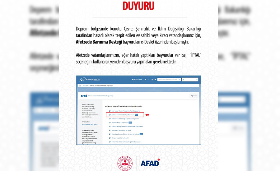 AFAD Konteyner Ev Başvuru Ekranı 2023 E-Devlet Üzerinden Konteyner Ev Başvurusu Nasıl Yapılır? AFAD Konteyner Ev Başvuru Ekranı 2023 E-Devlet Üzerinden Konteyner Ev Başvurusu Nasıl Yapılır? - 3. Resim
